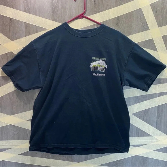 2008 OCMD Bike Week Biker T-shirt Sz XL Eagle Graphic - Picture 2 of 5